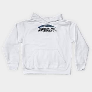 Snoqualmie, WA Kids Hoodie